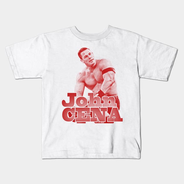 John Cena #5 Kids T-Shirt by Royasaquotshop